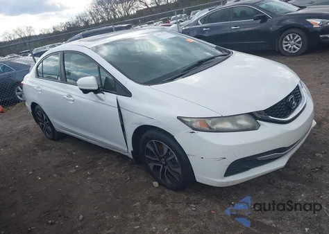 2015 Honda Civic Ex z USA, uszkodzony, nr VIN 19XFB2F85FE065648